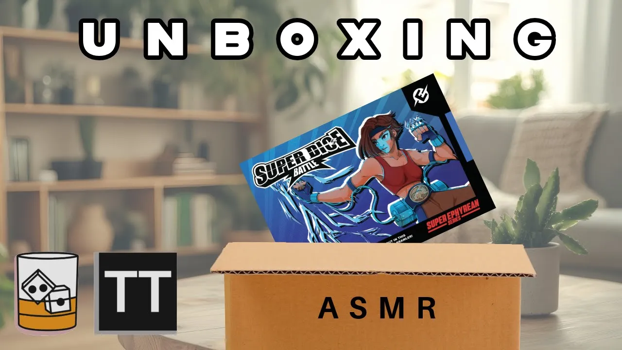 Super Dice Battle - Satisfying ASMR Board Game Unboxing