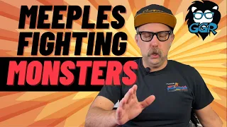Strategic AND Exciting - Meeples and Monsters Review by a Comedian