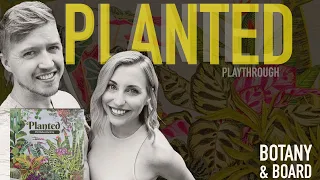 Planted the Board Game Playthrough | Easy to Table | Beautiful Components | Perfect Theme for Me!