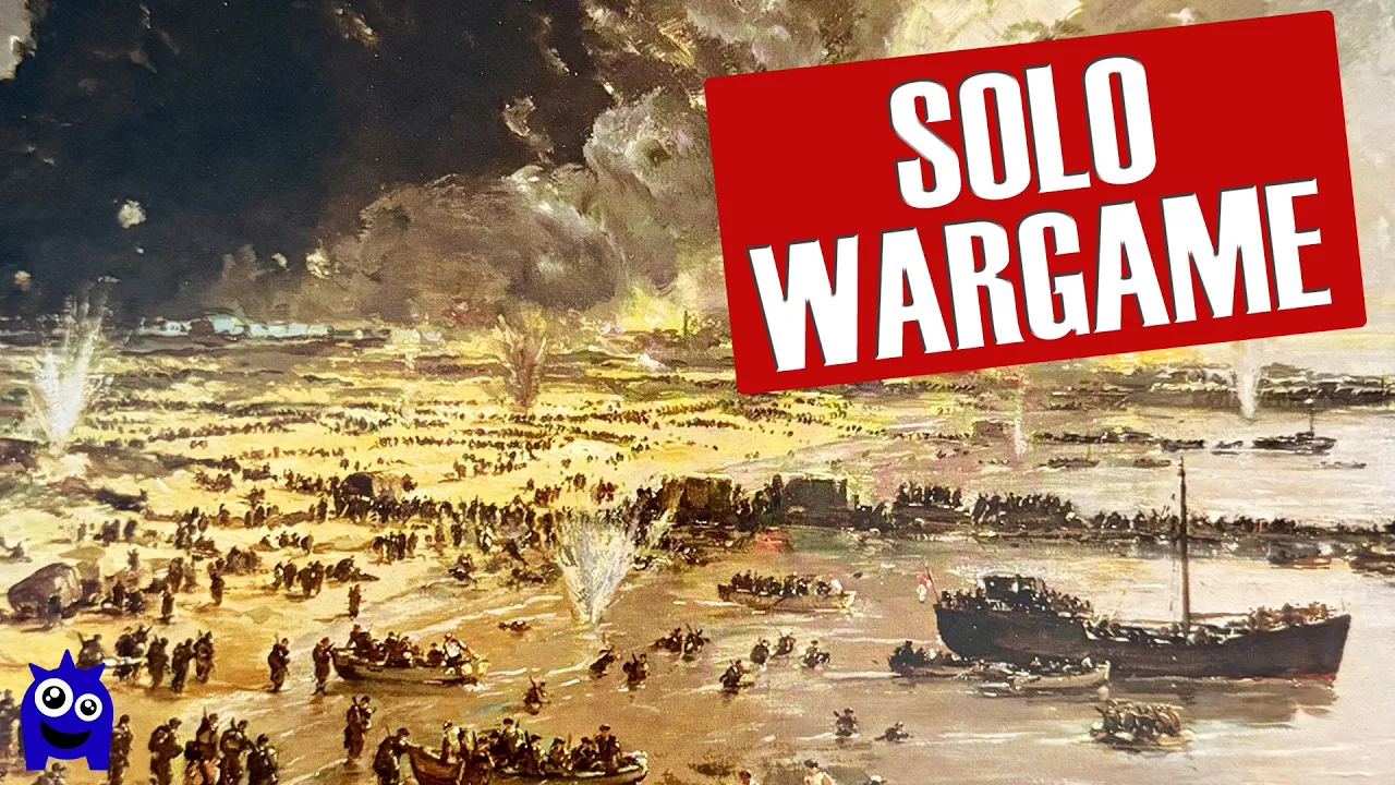 Miracle at Dunkerque Overview | Solo Wargame | Board Game | World War 2 | Legion Wargames