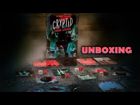 CRYPTID "URBAN LEGENDS" - UNBOXING | OSPREY GAMES