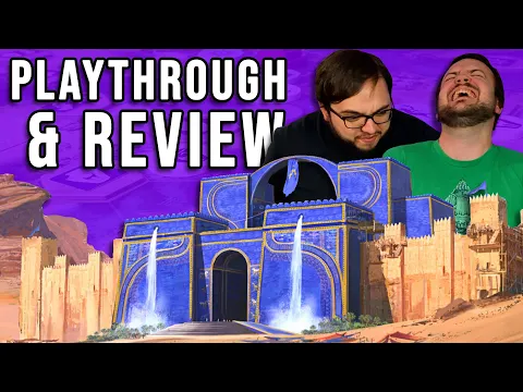 Playthrough and Review of Babylonia - Reiner Knizia’s Best?!