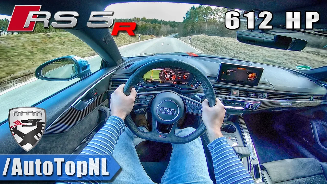 612HP AUDI RS5-R MTM TUNED | POV Test Drive by AutoTopNL