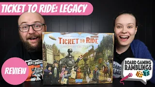 Ticket to Ride Legacy: Legends of the West - Non Spoiler Board Game Review