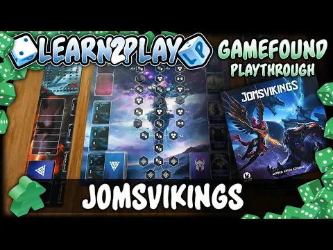 Learn to Play Presents: Gamefound Play Through of Jomsvikings