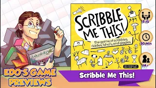 Edo's Scribble Me This! Review (KS Preview)