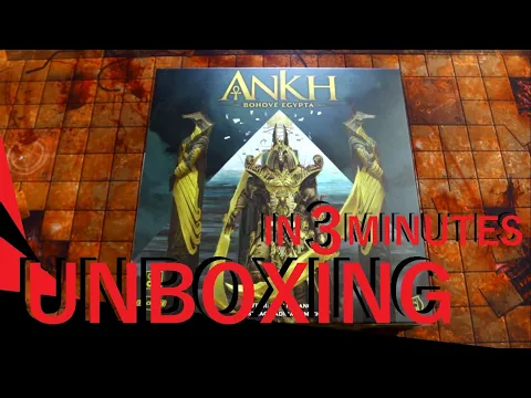 Ankh: Gods of Egypt UNBOXING in 3 minutes