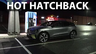 Renault Megane E-Tech acceleration, braking and noise test