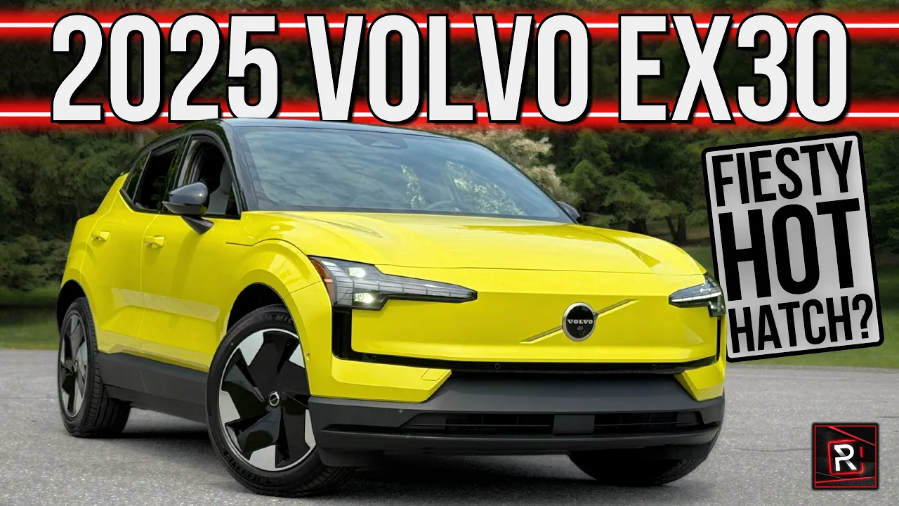 The 2025 Volvo EX30 Is A Quirky & Swift Electric Hot Hatch With Pikachu Vibes