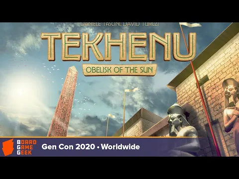 Tekhenu: Obelisk of the Sun — game preview at Gen Con Online 2020