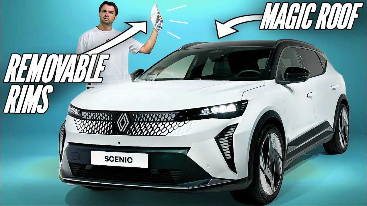 The New Renault Scenic Has Some Amazing Tricks!