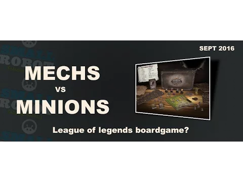 League of Legends : Mechs vs Minions Board game!