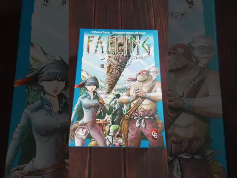 Falling Unboxing — Watch This Tower Collapse! #BoardGames #towerfall