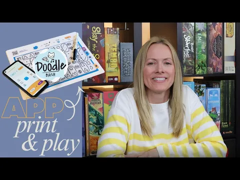 DOODLE BASH | A Quick, Puzzly Deckbuilder (App-Driven Print & Play)