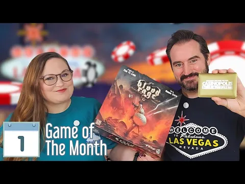 Casinopolis & Bloodrage Review - Best Boardgame of the Month August 2025
