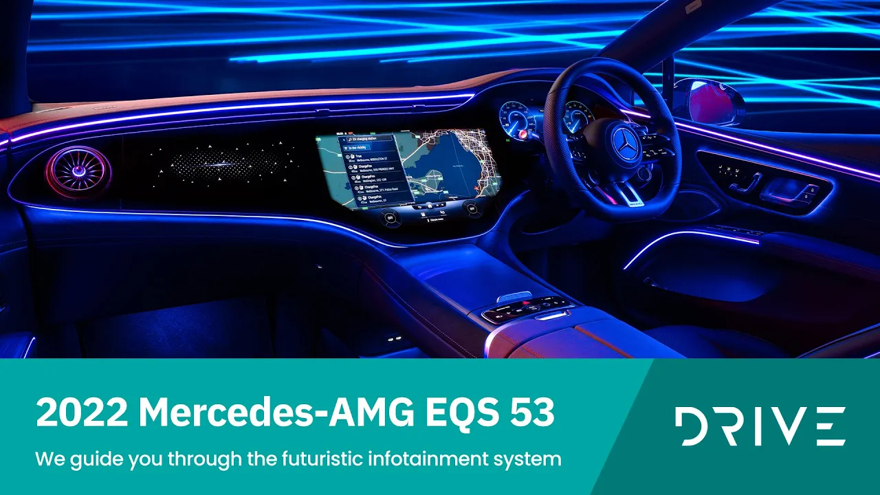 2022 Mercedes-AMG EQS 53 Infotainment Guide | Drive.com.au