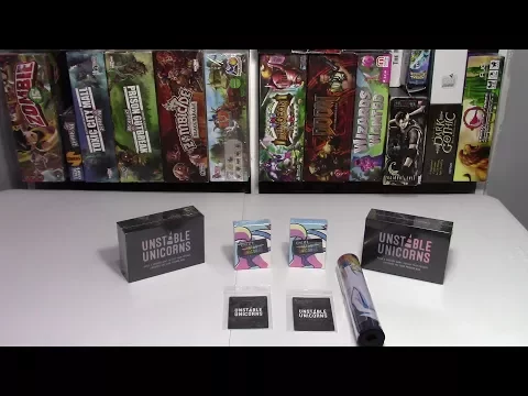 Unstable Unicorns GenCon Edition Unboxing