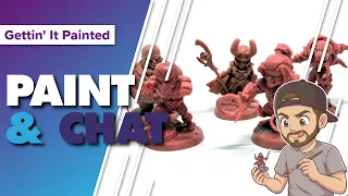 Marvel United Miniature Painting Live Stream and Chat