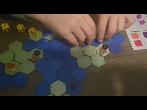Blue Warships Chasing Green Merchant