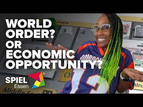 Order & Opportunity || A Multilayered Area Influence Game || SPIEL Essen 2024