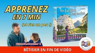 Les Jardins Suspendus – Règles en 7 min avec humour & tactique