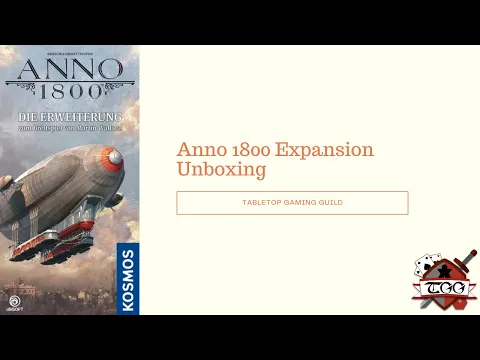 Anno 1800 Die Erweiterung Board Game Unboxing