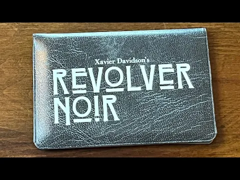 Sanctuary Sunday - Revolver Noir (Button Shy)