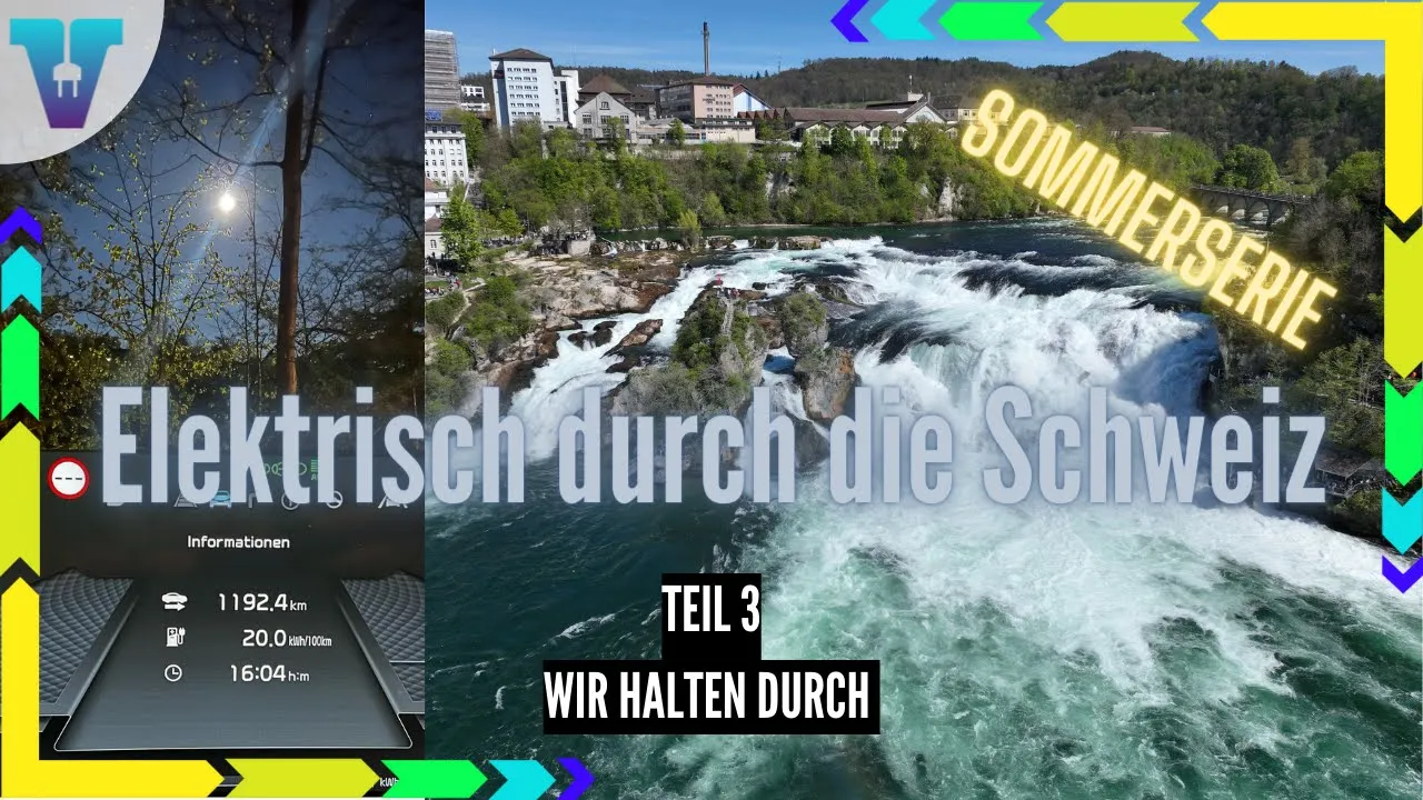 "Elektrisch durch die Schweiz" mit dem KIA EV6 GT-Line - Teil 3 [Deutsch 4K] | Vision E Drive Nr.163
