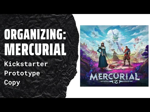 Organizing Mercurial (Fully Sleeved, No Lid Lift, Kickstarter Prototype Copy) SideGame LLC