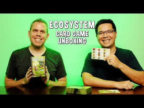 Unboxing Ecosystem - Nature Card Game