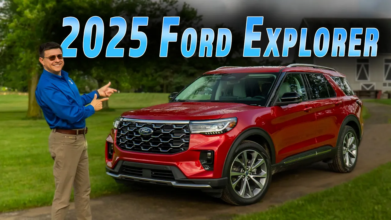 The 2025 Ford Explorer Is Sharper And More Techy, But Is That Enough?