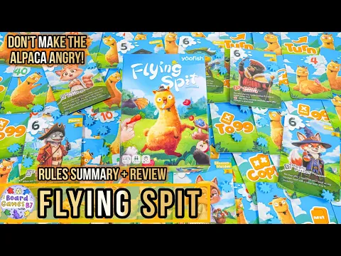 ZHAO Whenxue's Flying Spit, Yaofish Games, Rules Summary & Review