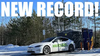 120KPH/75MPH Range Test In NEW Tesla Model S Long Range (2023)