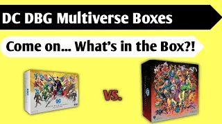 Exploring the Multiverse: Looking at the Old vs. New DC Deck-Building Multiverse box