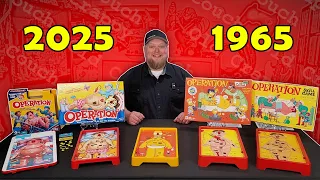 Operation Board Game Review: 1965 Milton Bradley vs. 2025 Hasbro – Which Is Better?