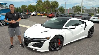 The Acura NSX is a BETTER used supercar to buy than an Audi R8