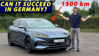 BYD Seal 6 Touring DM-i driving REVIEW - the 1.500 km range estate for (or against) the Germans!