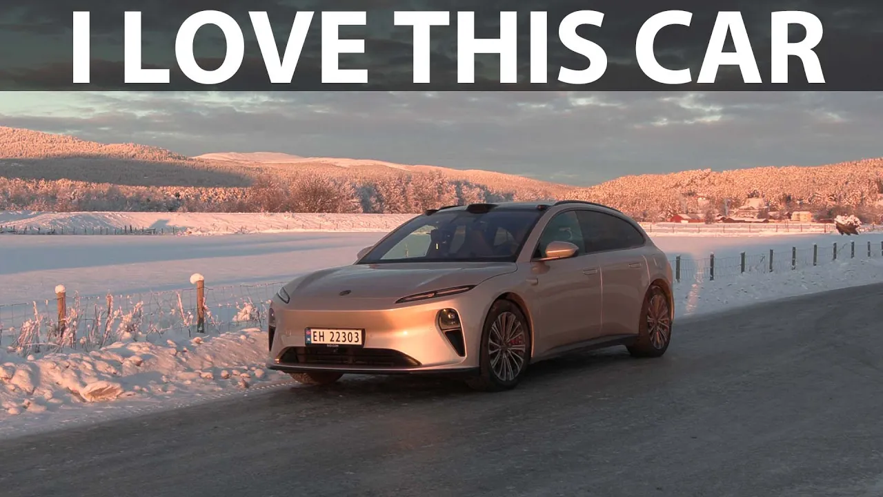 Nio ET5 Touring trip to Alvdal in -25°C