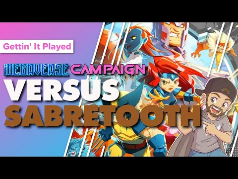 Marvel United Megaverse Campaign vs. Sabretooth | Game #13 X-Men