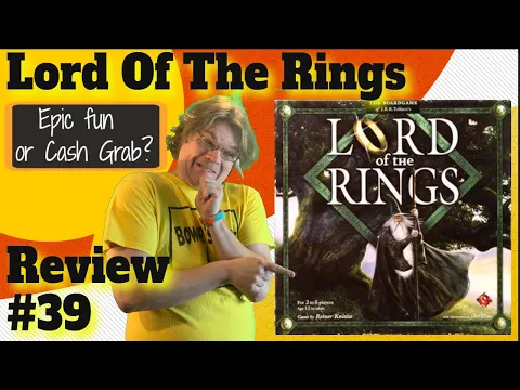 The Lord Of The Rings Review - Bower's Game Corner #39 *Co-operative Board Game Of The Books*