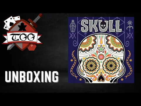Skull Board Game Unboxing