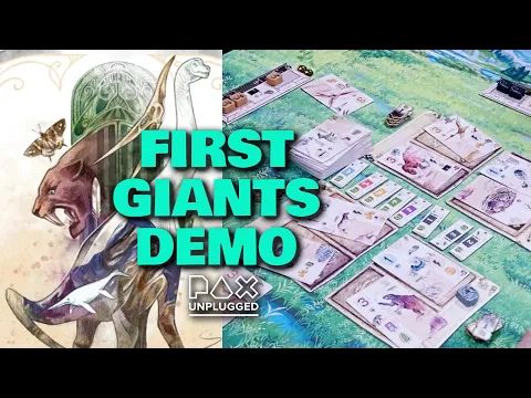 First Giants game at PAX Unplugged | Turn card families into museum collections