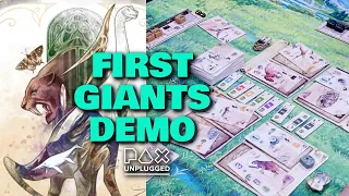 First Giants game at PAX Unplugged | Turn card families into museum collections
