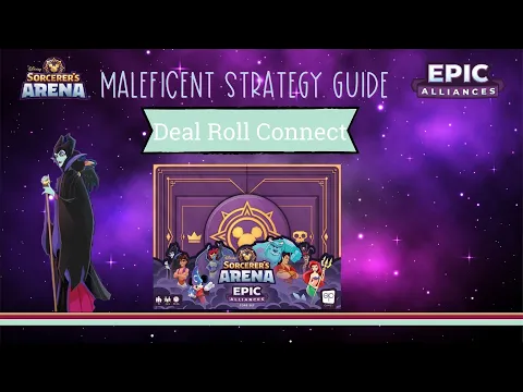 Disney Sorcerer's Arena Epic Alliances - Maleficent Breakdown & Beginner's Guide