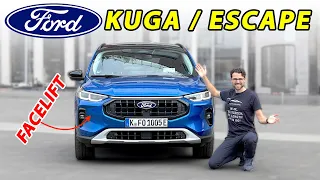 2024 Ford Kuga / Ford Escape facelift driving REVIEW