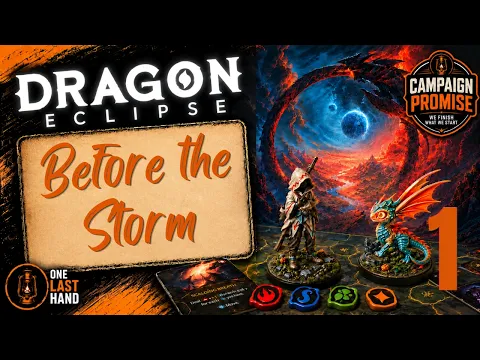 Dragon Eclipse Solo Playthrough, Part 1 Calm Before the Storm - Board Game All Expansions Scenario 1
