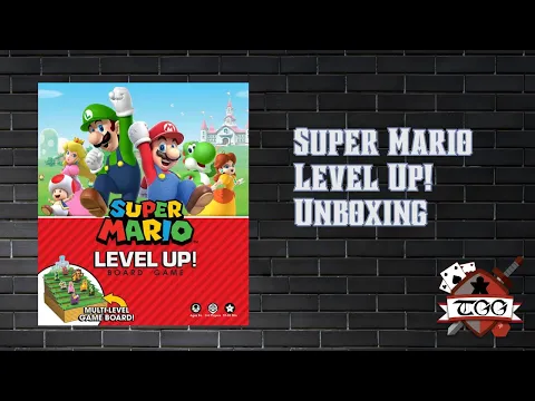 Super Mario Level Up! Board Game Unboxing | Components & First Look