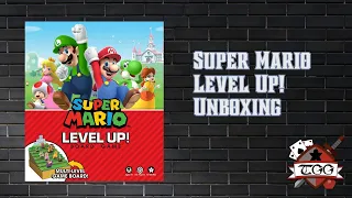 Super Mario Level Up! Board Game Unboxing | Components & First Look