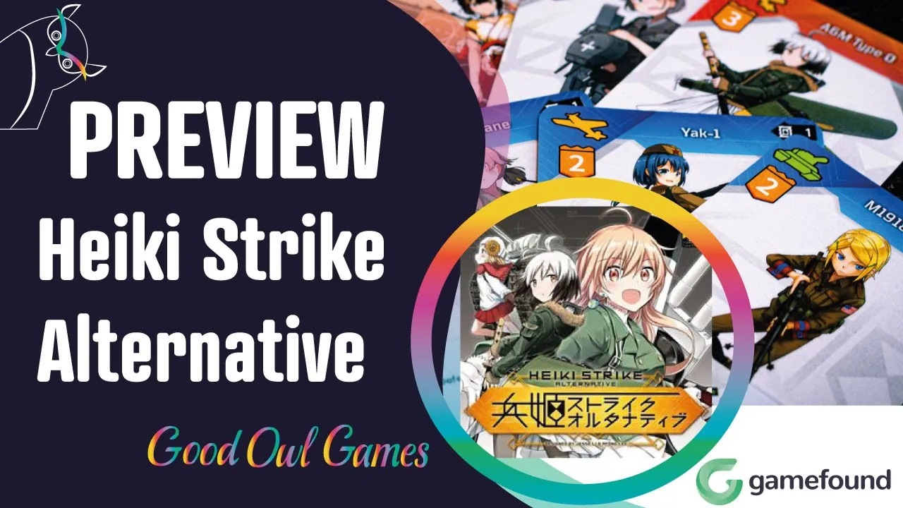 Heiki Strike Alternative - Board Game Preview