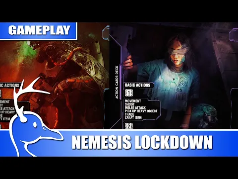 Nemesis Lockdown - Gameplay with Designer Adam Kwapinski - (Quackalope Gameplay)